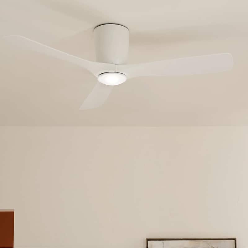 Kichler Lighting Volos 48 in. Integrated LED Flush Mount Ceiling Fan
