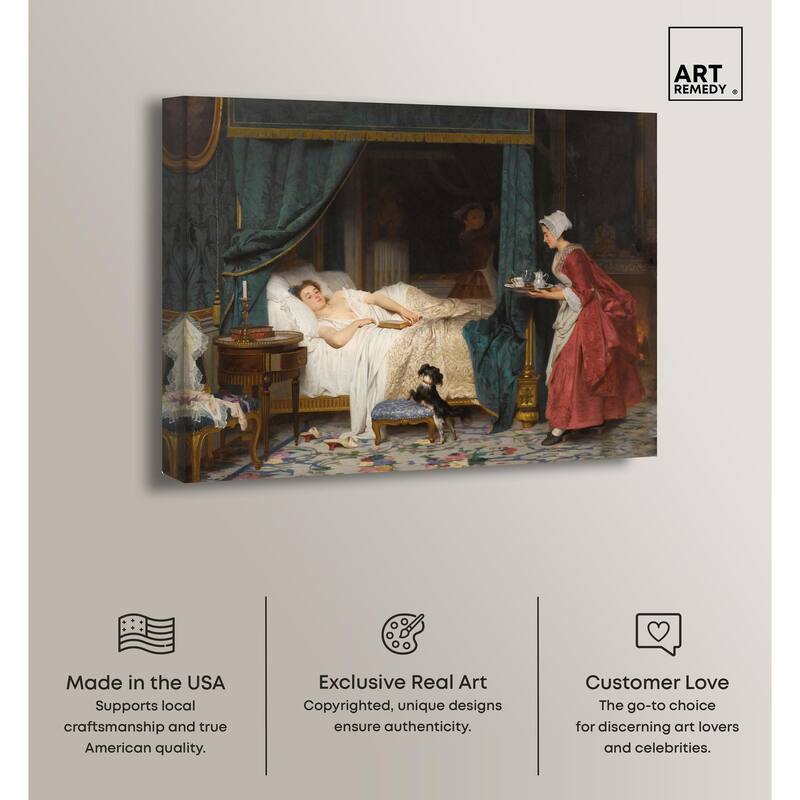 The Awakening 1865 Canvas by Art Remedy, Gallery Wrapped