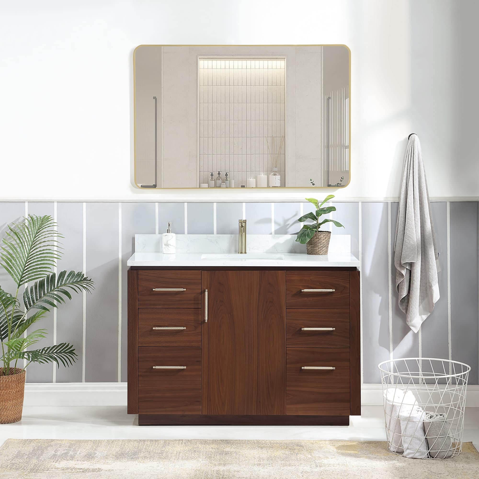 Option Natural Walnut / White Grain
