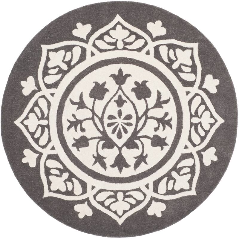 SAFAVIEH Handmade Bella Naina Modern Floral Wool Rug