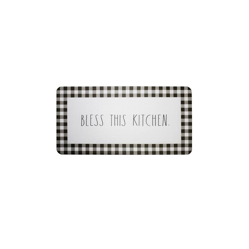 Rae Dunn Anti Fatigue Kitchen Mat - 20" x 39"