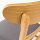preview thumbnail 29 of 70, Idalia Fabric and Rubberwood 5-piece Wood Rectangular Dining Set by Christopher Knight Home