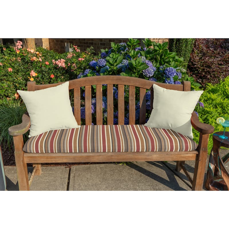 Sunbrella® Solid Fabric 1-Piece Indoor/Outdoor Square Throw Pillow, 18"W x 18"L, Cast Slate