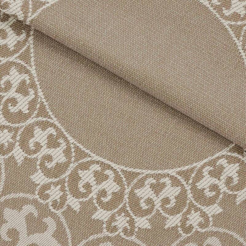 Cotton Blend Oversized Vintage Floral Scroll Bedspread Set by Superior