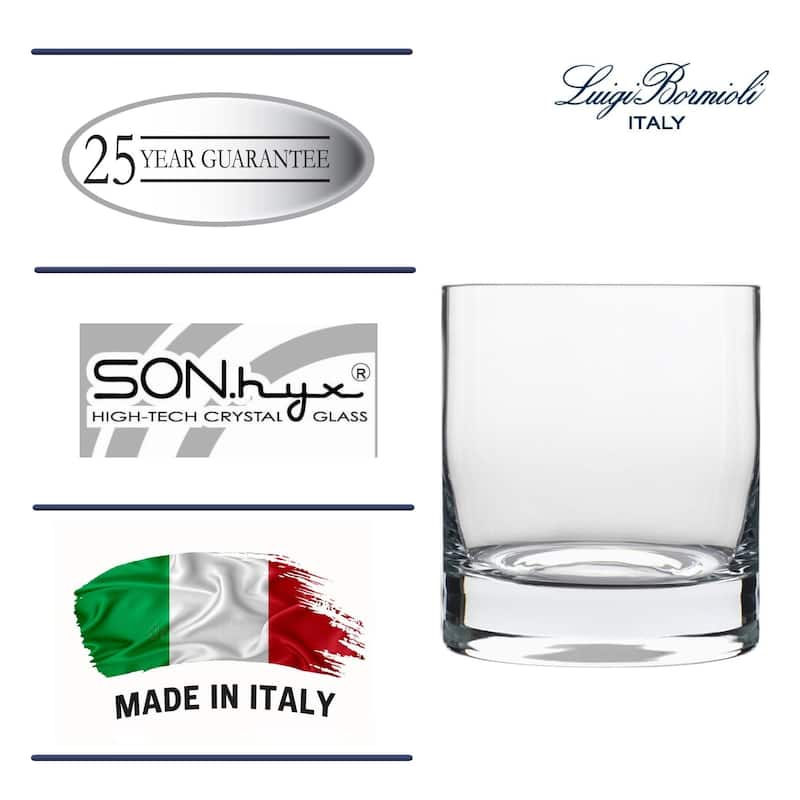 Luigi Bormioli Classico 16.5 oz. Beverage/Hiball Tumbler Glass,Set of 4