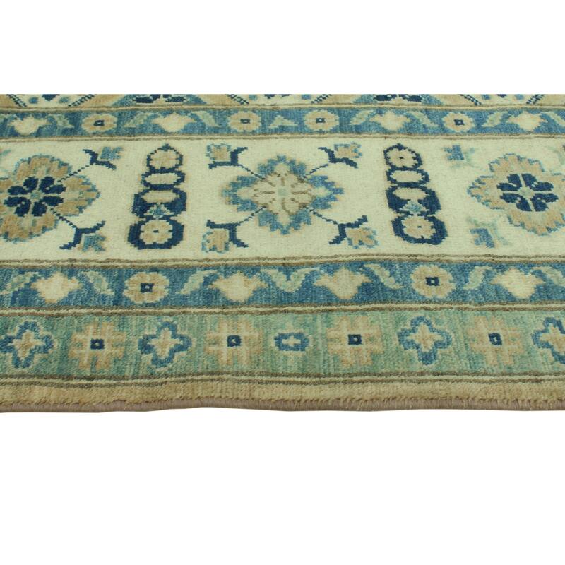 Noori Rug Kazak Ardelle Rust/Ivory Rug - 6'6" x 9'9"