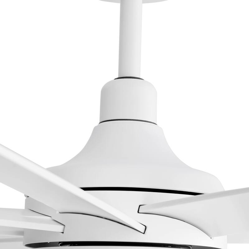 65-in Large Indoor Ceiling Fan with Light Remote (8-Blade)