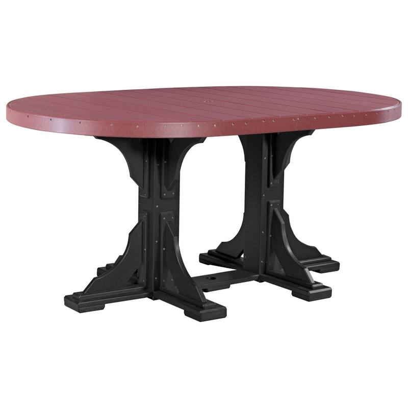 Poly Lumber Oval Table