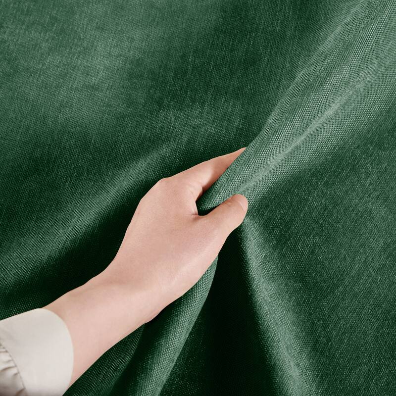 GDFStudio - Chenille 2-Seater 78.7" Sofa with 2 Ottomans