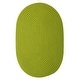 preview thumbnail 24 of 56, Porch & Den Oakland Reversible Indoor/ Outdoor Area Rug 10' x 13' Oval - Neon Green