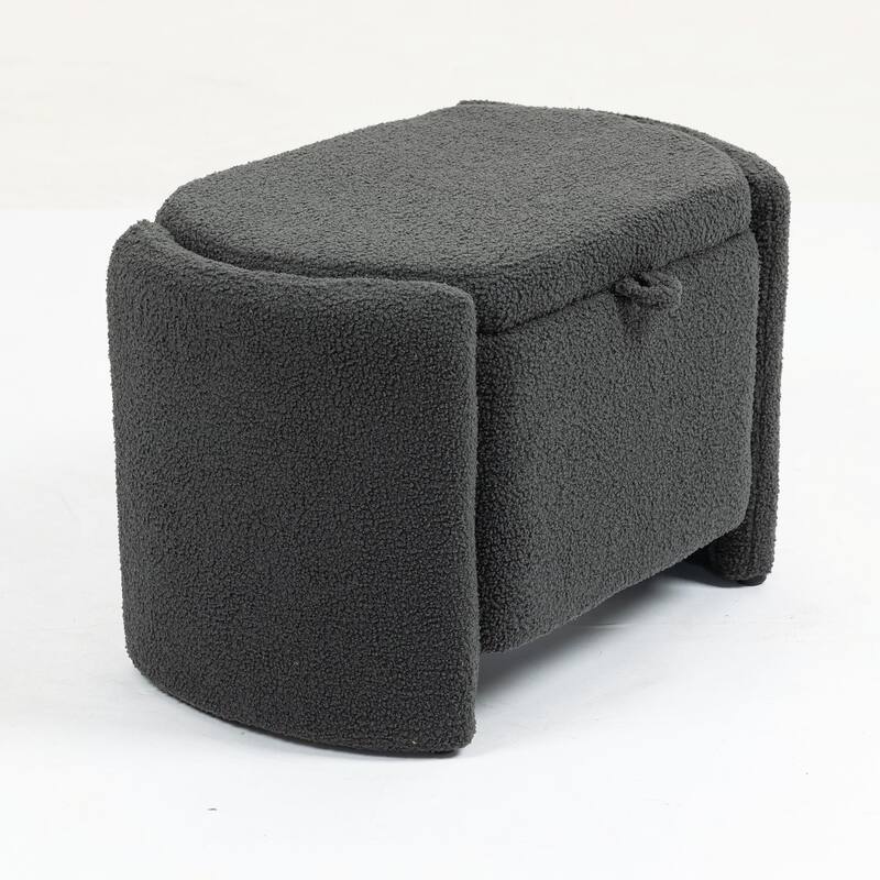 Reading Chair with Hidden Storage - Mid Century Design