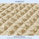 preview thumbnail 28 of 39, Subrtex Set-of-4 Stretch Dining Chair Cover Ruffle Skirt Slipcovers