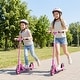 preview thumbnail 4 of 18, Gymax Folding Kick Scooter w/ 3 Adjustable Heights 8 Inches Big Wheels