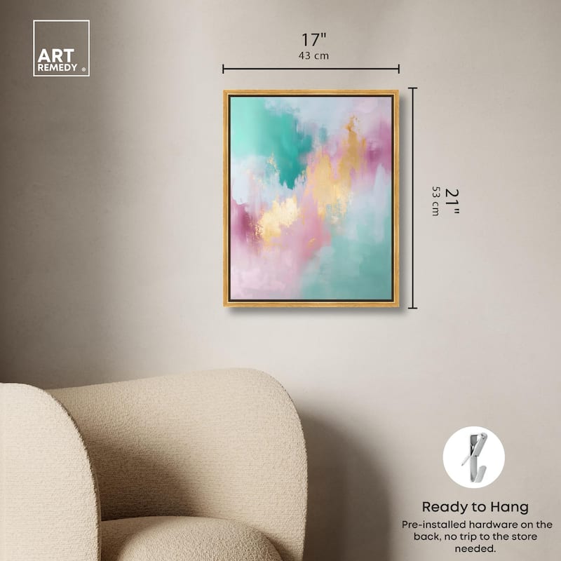 Pastel Dreams Mist Canvas by Art Remedy