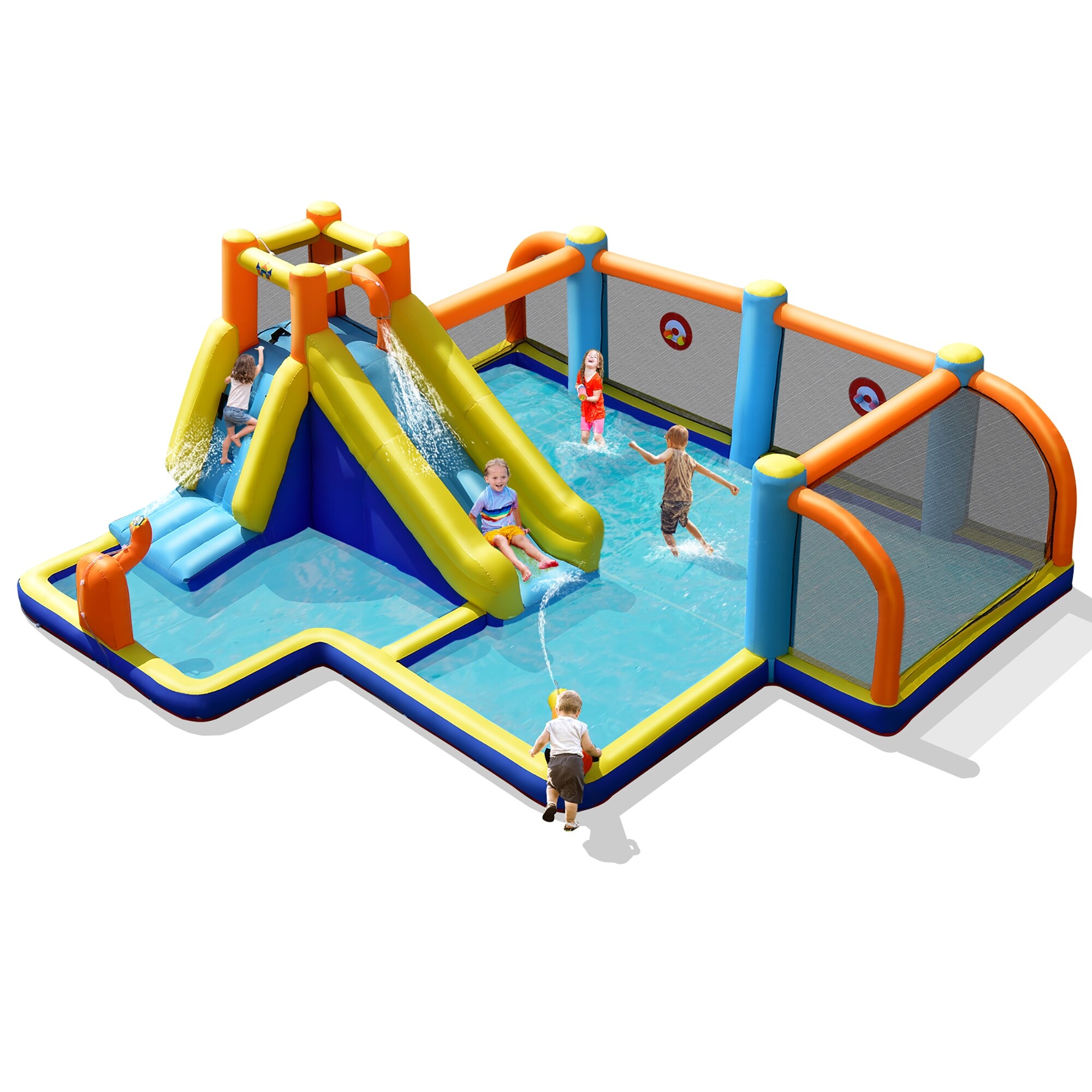 Bouncer water slide hot sale