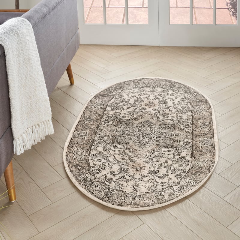 Nourison Quarry Indoor only Persian Area Rug.