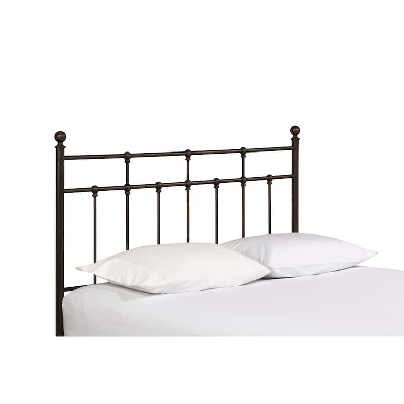 Hillsdale Furniture Providence Traditional Spindle Metal Headboard - Bronze - King