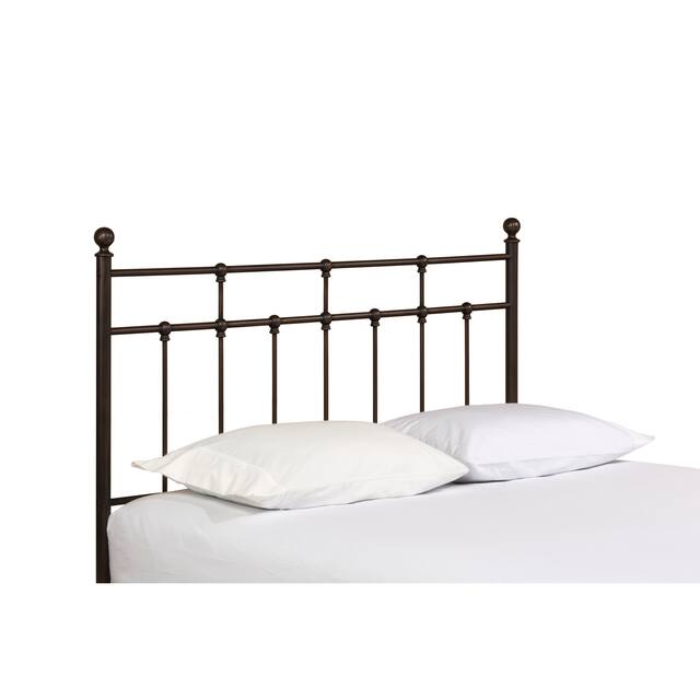 Hillsdale Furniture Providence Traditional Spindle Metal Headboard - Bronze - Queen