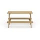 preview thumbnail 2 of 8, Sorrento Kids' Wood Picnic Table by Havenside Home