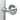 Gatco Cafe 27-1/2"W X 31-1/2"H Wall-Mounted Frameless Rectangular - Chrome