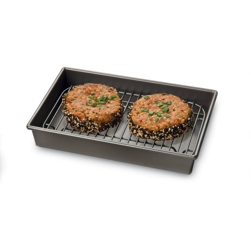 Chicago Metallic Non-Stick Petite Roast Set, 10x7 Inch