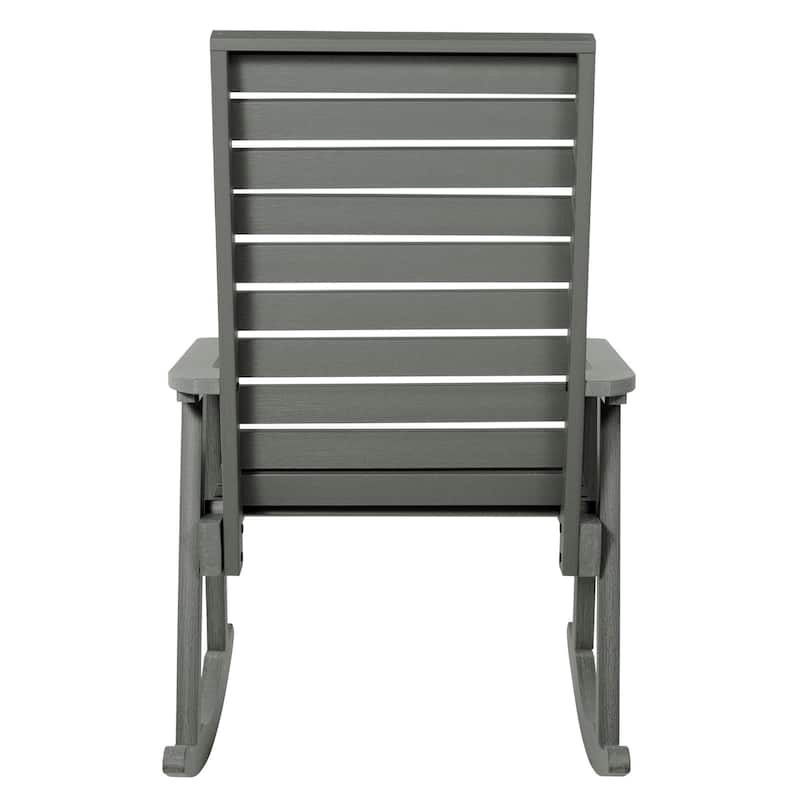 Eco-friendly Synthetic Wood Rocking Chair