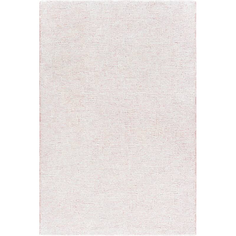 Farina Modern Wool/Viscose Handmade Area Rug
