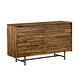 preview thumbnail 11 of 10, Cusco Rustic Acacia Wood 6 Drawer Dresser