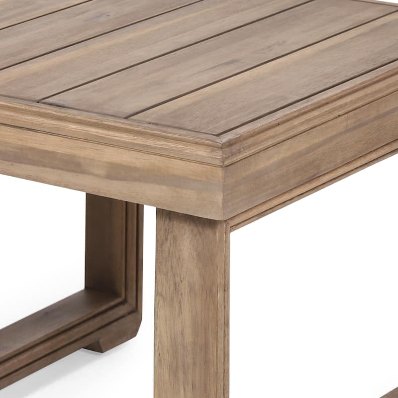 Westchester Acacia Wood Chat Set by Christopher Knight Home