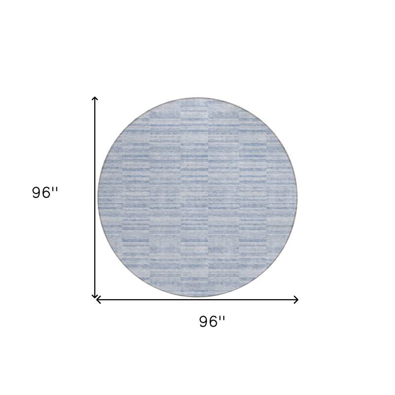 HomeRoots Striped Transitional Rectangle Outdoor Rug