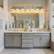 preview thumbnail 67 of 182, 2/3/4-Light Modern Bathroom Crystal Vanity Light Wall Sconces