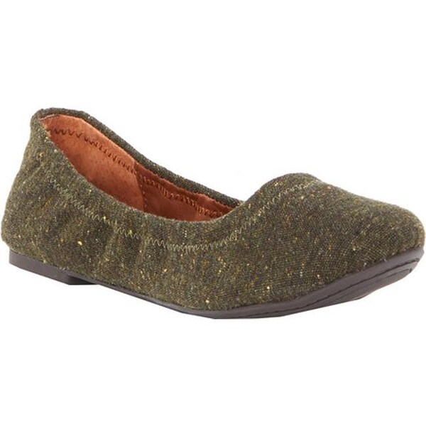 Lucky brand emmie flats green clearance