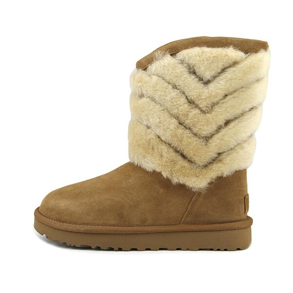 ugg tania genuine shearling suede boot