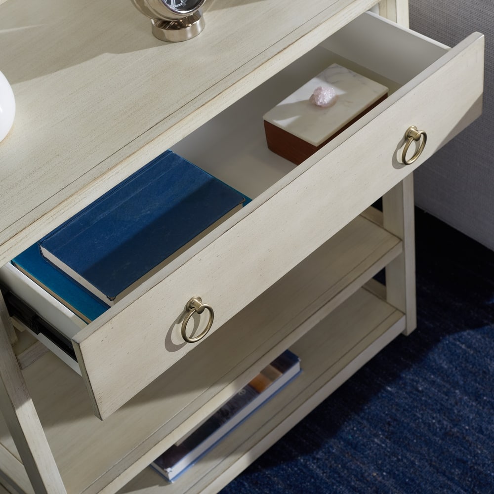 SAFAVIEH Hugborg 1-Drawer 5-Shelf Etagere Bookcase. - 32Wx18Dx70H