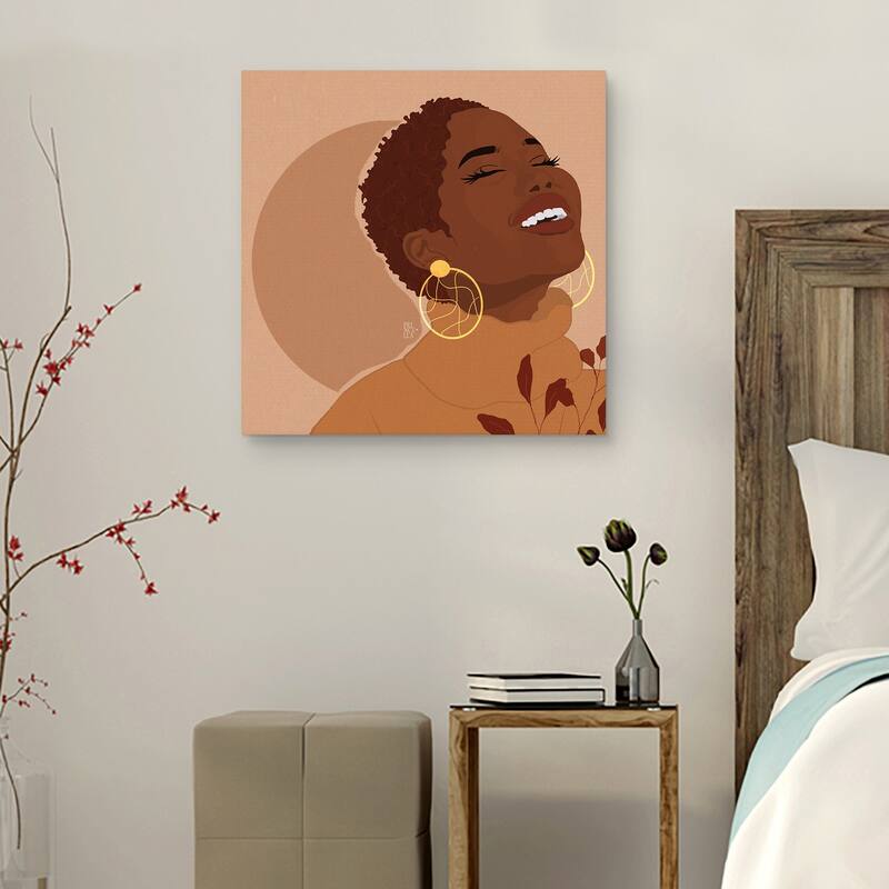 Bliss by Princella Canvas Art Print