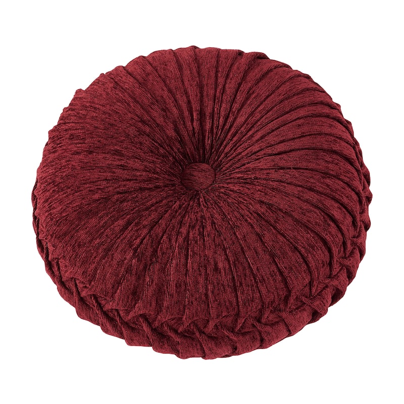 J. Queen New York Taormina Tufted Round Decorative Throw Pillow