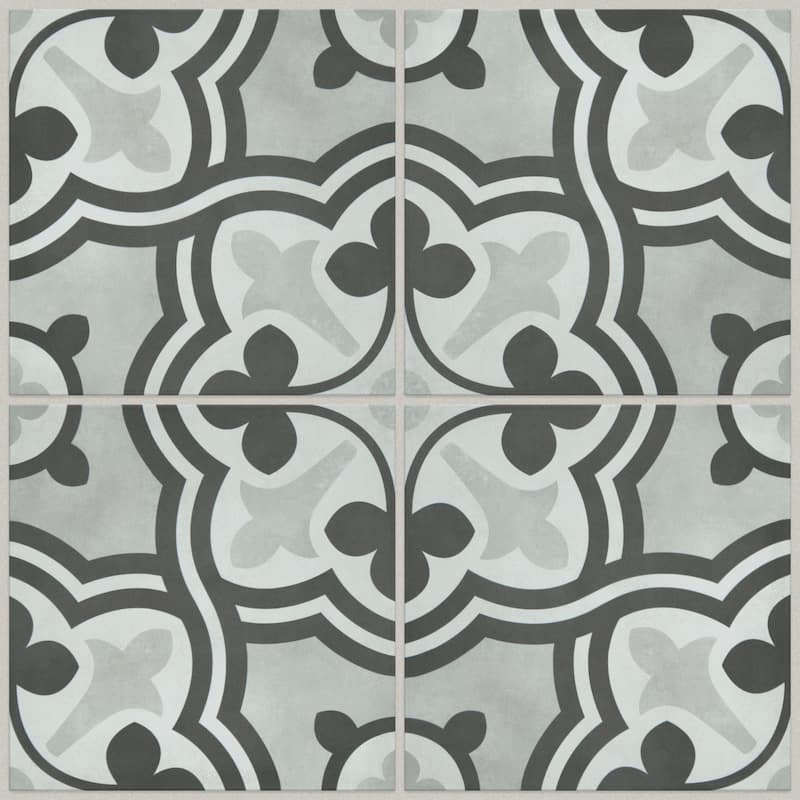 Shaw Revival Aurora - 8" Square Floor and Wall Tile - Matte Visual - - Opal