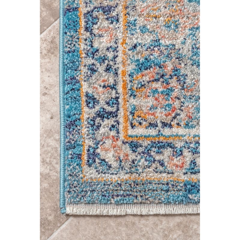 Nuloom Traditional Vintage Medallion Correa Area Rug