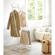 preview thumbnail 2 of 5, Yamazaki Home Coat Rack, Steel, Holds 15.4 lbs - L 17.72 x W 24.02 x H 64.17 inches