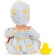 preview thumbnail 5 of 3, Gotz: Sleepy Aquini: Little Duck - Bath Doll Set, 13" Drink & Wet Baby, Kids 3+