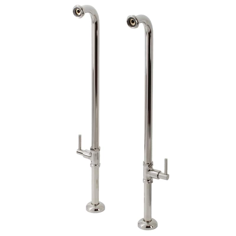 Kingston Brass Concord Freestanding Tub Supply Line - Polished Nickel