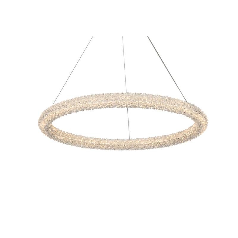 Indigo Home 32 inch Adjustable LED Chandelier