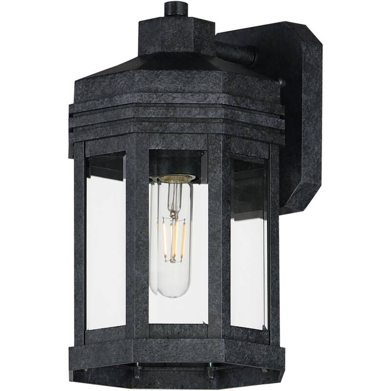 Maxim 30221CL Wright 13" Tall 1 Light Outdoor Wall Sconce - Black Patina