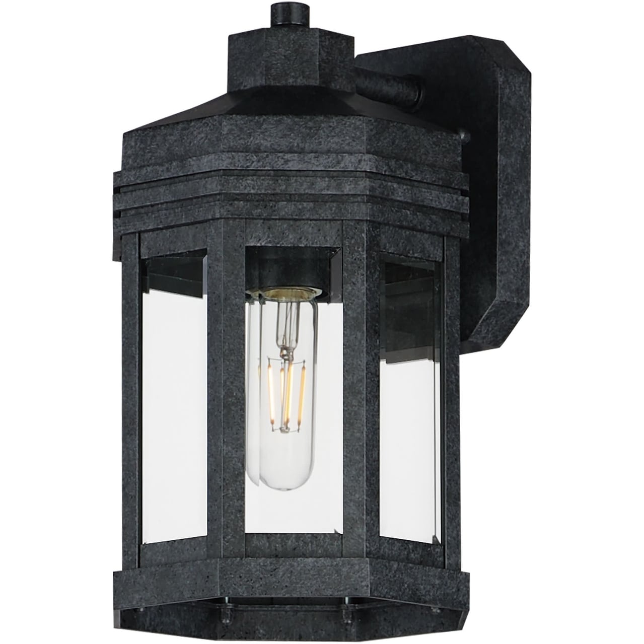 Maxim 30221CL Wright 13" Tall 1 Light Outdoor Wall Sconce