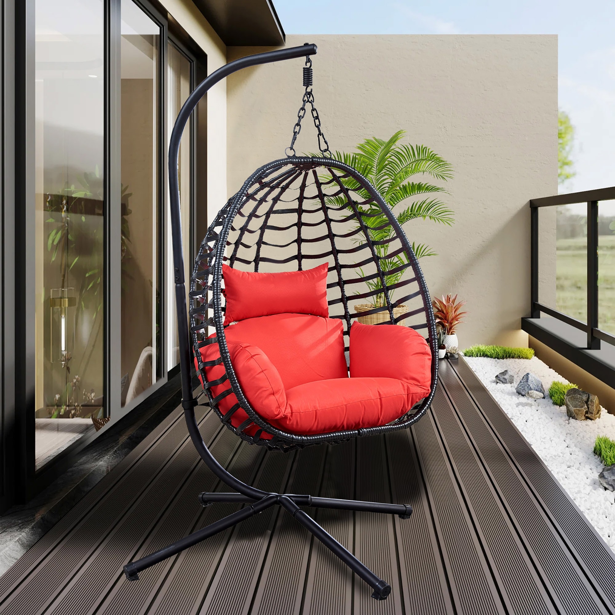 Chair swing on sale for balcony