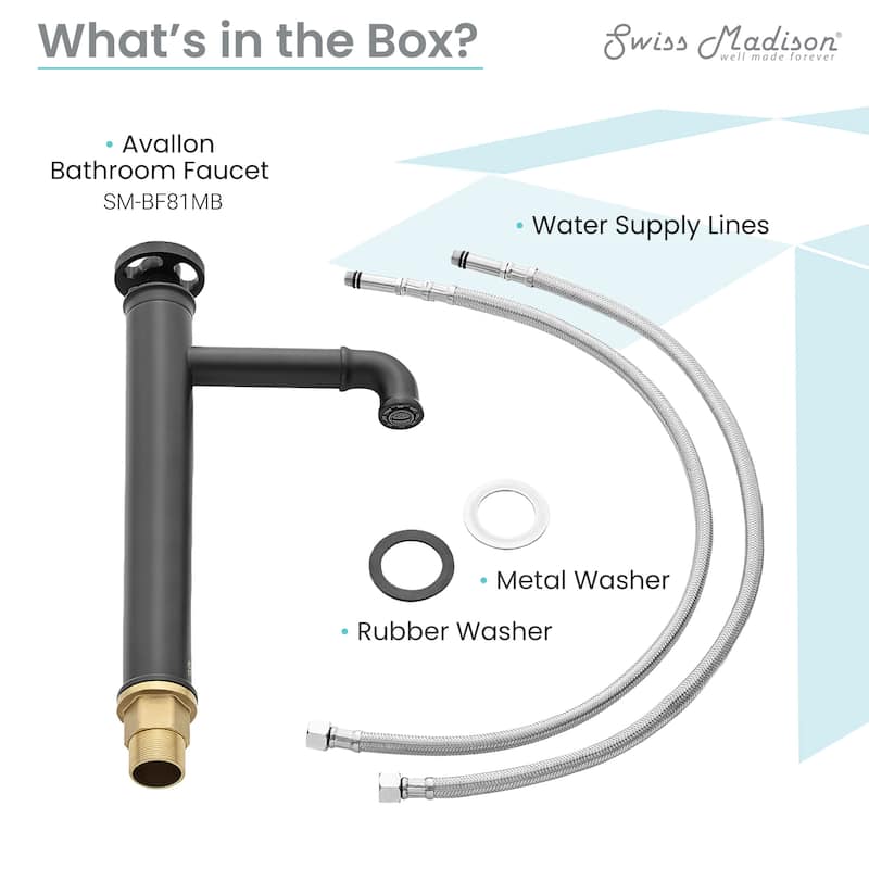 Avallon 12 Single Handle, Bathroom Faucet