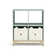 preview thumbnail 4 of 10, Brannan Bear Bookcase with Bins