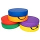 preview thumbnail 3 of 4, Bintiva Color Coded Vinyl Floor Cushions, Round, Set of 6