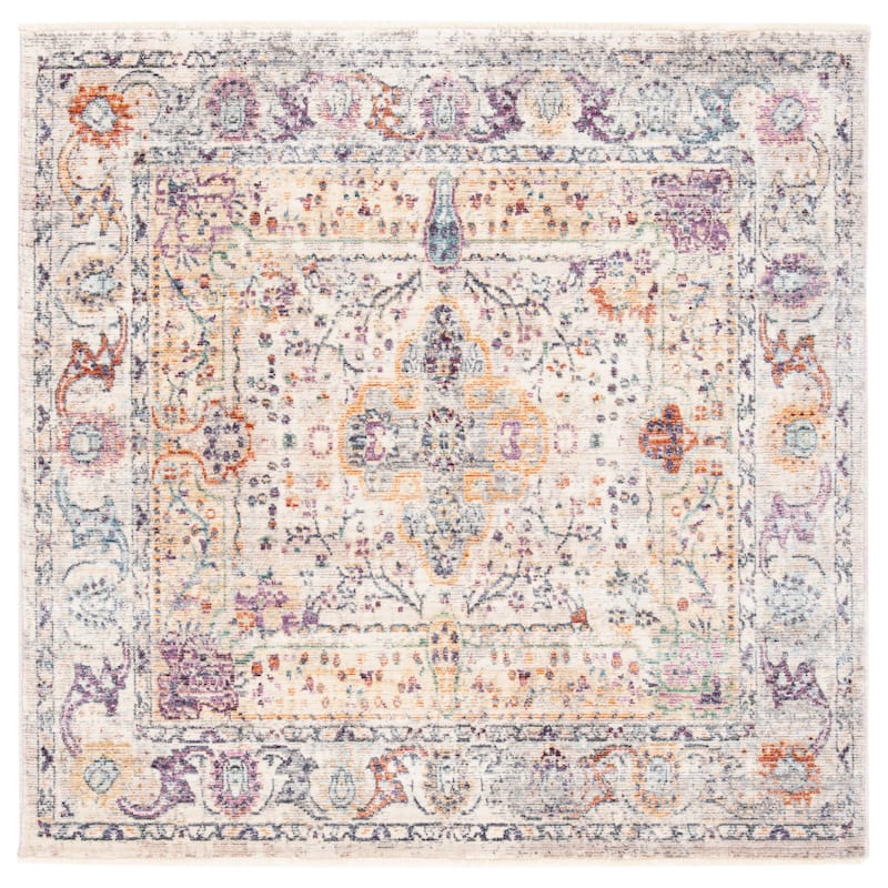 SAFAVIEH Illusion Alisa Vintage Boho Oriental Viscose Rug with