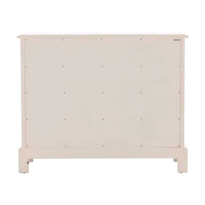 Furniture Classics Ariel Cream Mahogany Four-Drawer Storage Chest